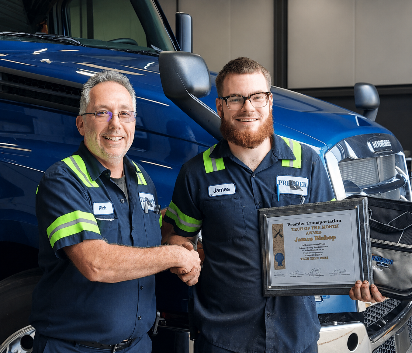 Premier Transportation maintenance team