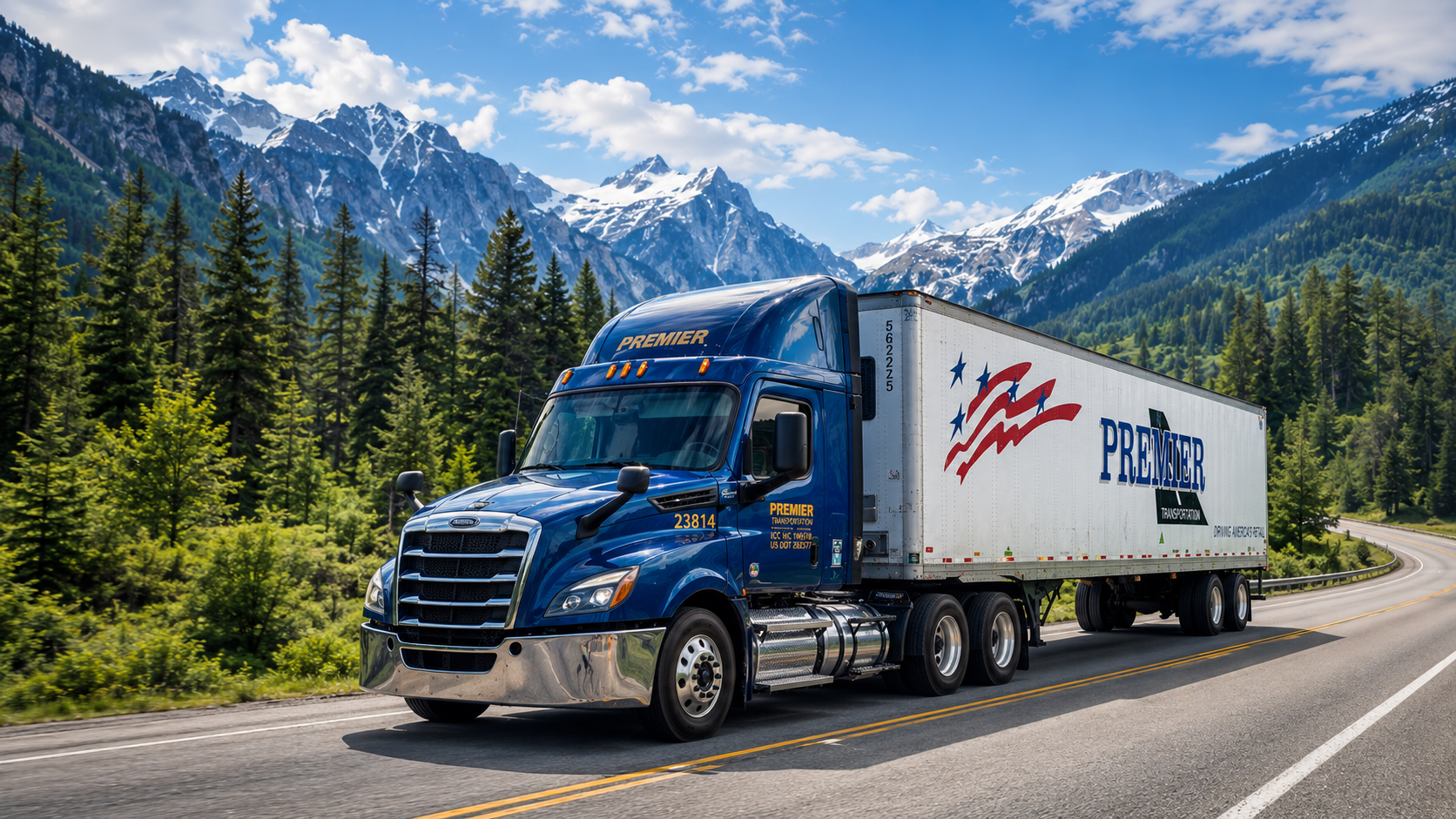 Premier Transportation dedicated truck