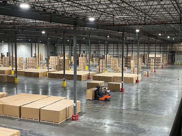 Premier warehouse interior